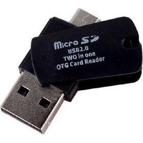 Resim Hadron HD121 USB2.0 480 MB/s Mikro SD Kart Okuyucu ve OTG Fonksiyonlu - OTG Card Reader 