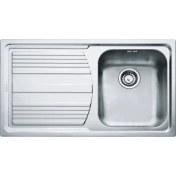 Resim Franke Llx 611 Sol Damlalıklı Logicaline Tezgah Üstü Inox Eviye 