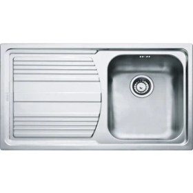 Resim Franke Llx 611 Sol Damlalıklı Logicaline Tezgah Üstü Inox Eviye 