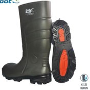 Resim Pollyboot Vega 46 Numara Çelik Burunlu Çizme Poliüratan 