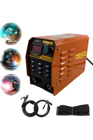 Resim DEKO TURKEY Ayarlanabilir Dijital Göstergeli Invertör Portatif Çanta Kaynak Makinası 2.7 Kg 160a 3.25 Elektrod 