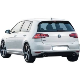 Resim Paşa Tuning Volkswagen Golf 7 2012 - 2016 GTi Arka Tampon Eki (Plastik) 