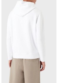 Resim Emporio Armani Erkek Sweat 8N1MD0 1JHSZ 0100 BEYAZ Beyaz 