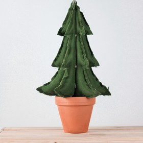 Resim Yılbaşı Ağacı - Large ( 20cm x 40 cm ) 