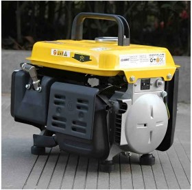 Resim 2 Zamanlı 1 Kva Benzinli Monofaze Mini Çanta El Tipi Ipli Jeneratör 