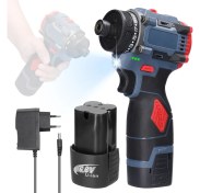 Resim 16.8V Çok Fonksiyonlu Elektrikli Tornavida 45NM Torklu (Yurt Dışından) 