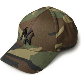 Resim Zirve Ny New York Unisex Şapka Kamuflaj Spor Kep 