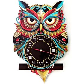 Resim Artas Baykuş Sarkaçlı Duvar Saati 