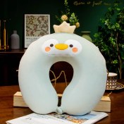 Resim Jump Rabbit Karikatür Hafızalı Köpük U Şeklinde Boyun Yastığı (Yurt Dışından) 