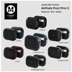 Resim Mepa Airpods Pro 2 2.nesil Mo-a8 Armor Kılıf - Kırmızı Najmaddin 