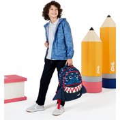 Resim Muggle Shark Okul Çantası Mavi 