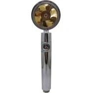 Resim Yağmur Duş Başlığı Turbo Pervane Showerhead Dropshipping Moda Morden Su Tasarrufu Musluk Banyo Duşları Için (Yurt Dışından) 