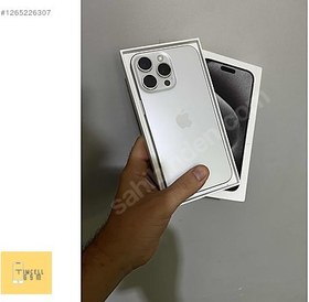 Resim Apple iPhone 15 Pro Max İkinci El YD | 512 GB | Beyaz 