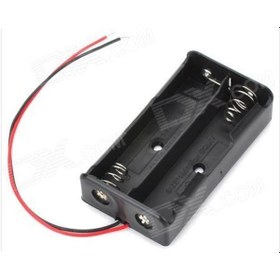 Resim Elektronikport-18650 Pil Yatağı İkili Lityum Ion Pil Yuvası - 2 Kanal 
