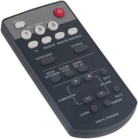 Resim AULCMEET FSR76 ZU84640 Yedek Uzaktan Kumanda Yamaha Soundbar Ev Ses Sistemi FSR76 ZU84640 ile Uyumlu 