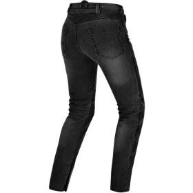 Resim Shıma Shima Zenith Korumalı Kadın Motosiklet Pantolonu Siyah 