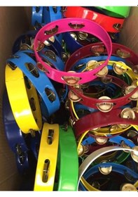 Resim Metal Renkli Zilli Tef 