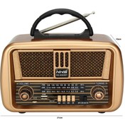 Resim Genel Markalar Radyo Nostalji Şarjlı Pilli Bt/usb/sd/fm Nns Ns-8068bt 