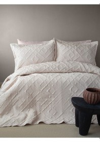 Resim Bedline Tek Yatak Örtüsü Çift Kişilik Zen Bej 230x240 Cm 