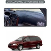 Resim Chrysler Grand Voyager 2002-2006torpido Koruma Halısı Gri Kenar 