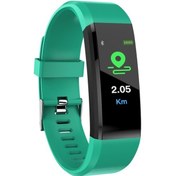 Resim Yingfu 115plus Akıllı Spor Bilek Kalp Atış Hızı, Kan Basıncı İstemi Bluetooth Bilezik, Siyah Çok Renkli 