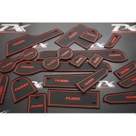 Resim Mitsubishi Pajero 2014-2015 Araç Içi Silikon Kaymaz Ped Kaplama S 