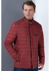 Resim M8610 Dewberry Slım Fıt Mont-düz Bordo Düz Bordo 