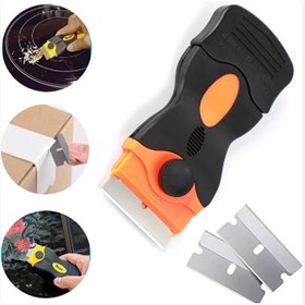 Resim RESSEM Plastik/Metal Kazıyıcı Kenar Oca Temizleme Aracı Etiket Çıkartma Kaldırma Araba Pencere vs st01 