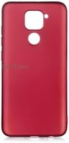Resim Xiaomi Redmi Note 9 Kılıf Premier Silikon Lansman A Kalite Kapak Mürdüm 