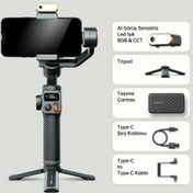 Resim Hohem iSteady M6 Kit Akıllı Telefon Görüntü Sabitleyici Gimbal 