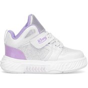 Resim M.p 252-3510pt Patik Kız Çocuk Yürüyüş Ayakkabısı Beyaz - Lila Beyaz - Lila 