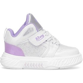 Resim M.p 252-3510pt Patik Kız Çocuk Yürüyüş Ayakkabısı Beyaz - Lila Beyaz - Lila 