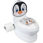 Resim Eğitici Bebek Tuvalet Eğitimi Penguen Klozet Lazımlık Oturak 