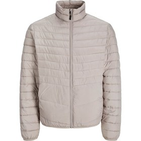 Resim Jack & Jones Erkek Mont Bej 12256985 Jjestate Packable Puffer Collar Noos 25kw21000450 W21204 Bej 