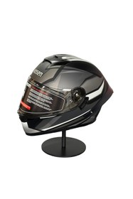 Resim WOSEN Ws-602 Güneş Gözlüklü Full Face Kask (Şeffaf Vizörlü) MATT BLACK K4 (602) 