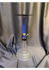Resim Mavi Çelik Nargile Takımı 