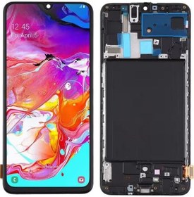 Resim Samsung A70 A705f Çıtalı Uyumlu Lcd Ekran Ve Dokunmatik Komple Ekran Yüksek Kalite Yedcom 