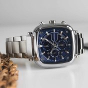 Resim Chaperone CH002597 Çelik Kordonlu Erkek Kol Saati 