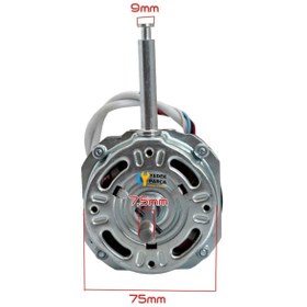 Resim Ozba Ticaret Fakir Uyumlu VC40S Vantilatör Motoru 