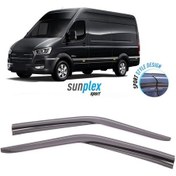 Resim Hyundai H-100 2004-2020 Sunplex Sport Style Cam Rüzgarlığı Bt 2li 