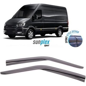Resim Hyundai H-100 2004-2020 Sunplex Sport Style Cam Rüzgarlığı Bt 2li 