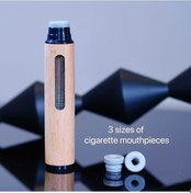 Resim Maxaccess Siyah 1 Adet Araç Küllüğü Ofis İçin Taşınabilir Ahşap Dayanıklı Sigara Küllüğü 