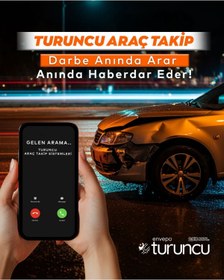 Resim Turuncu Araç Takip Sistemi Gps Cihazı Park Halinde Kaza Bildirimi (24 AYLIK KABLOSUZ) 