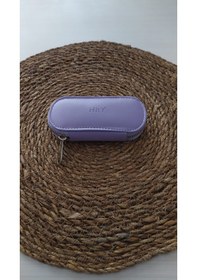 Resim Hky Yüksek Kalite Unisex Anahtarlık Lila + Çakmak 
