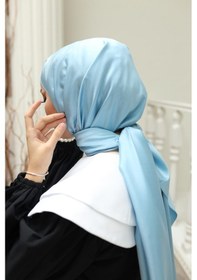 Resim Silk Home %100 İpek Çift Taraflı 6000-587 Bebe Mavi 
