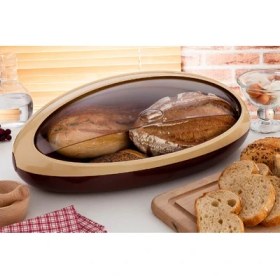 Resim Kaymak Home Oval Ekmek Saklama Kutusu 