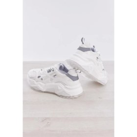 Resim Derinet Bağcıklı Yüksek Taban Kadın Sneaker 