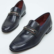 Resim Tamer Tanca Erkek Hakiki Deri Lacivert Klasik Ayakkabı 537 3055 Erk Ayk Sk21-22 Lacı Bufalo 