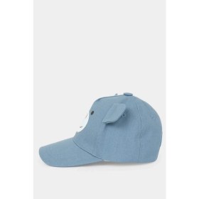Resim DeFacto Nakışlı Jean Görünümlü Cap Şapka Erkek Bebek D8381A526SM 