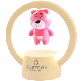 Resim Genel Markalar Renkli Çocuk Masa Lambası, Ayıcıklı ve Uzaylı Tasarımıyla Şirin ve Eğlenceli 